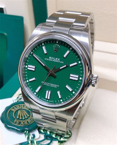 rolex oyster green replica|rolex watch with green face.